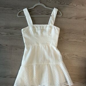 Amanda Uprichard Ivory Sleeveless Dress